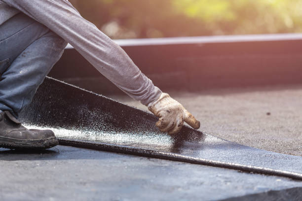 Professional Emergency Waterproofing technician working in Glassboro, NJ